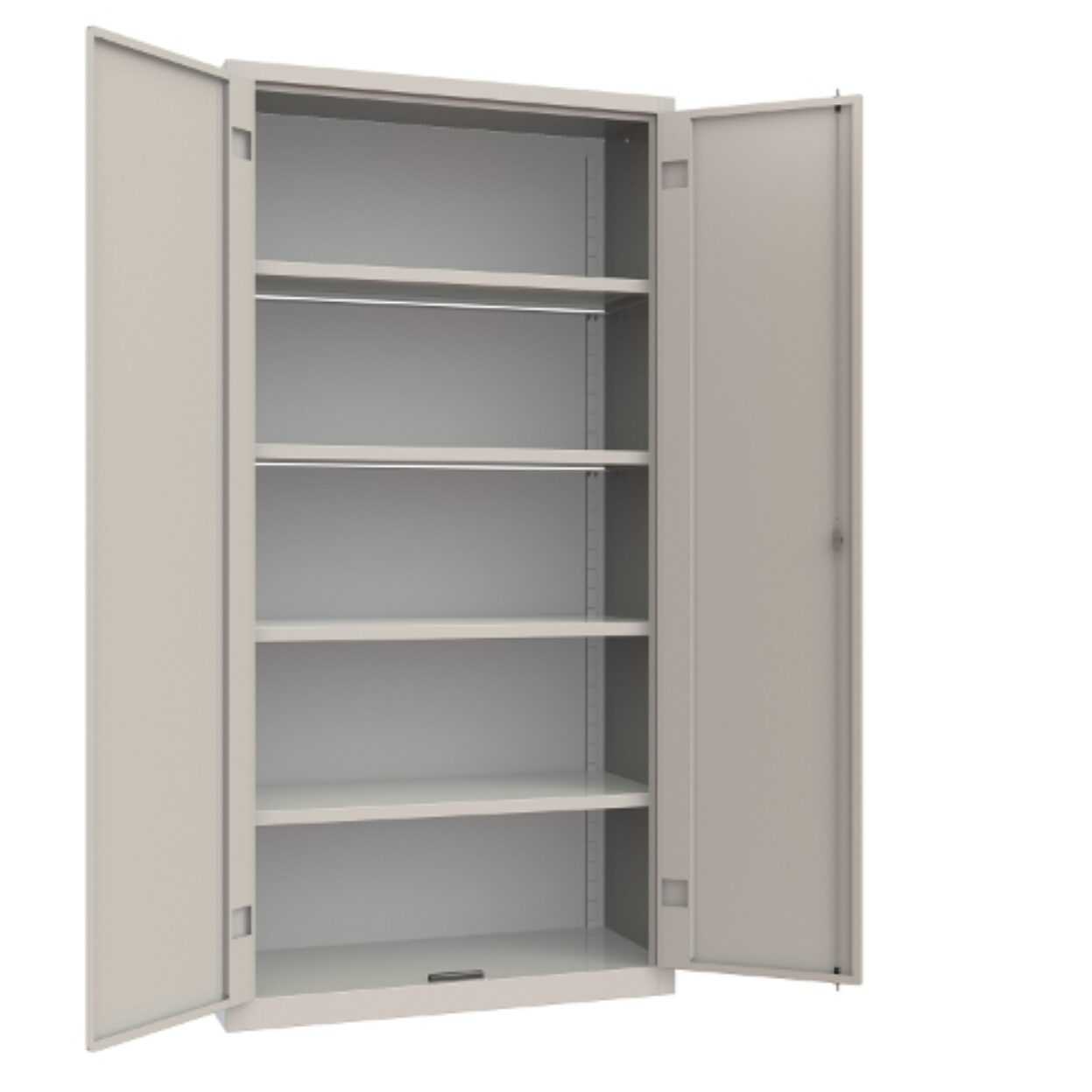 Armadio con Ante a Battente metallo – 4 ripiani