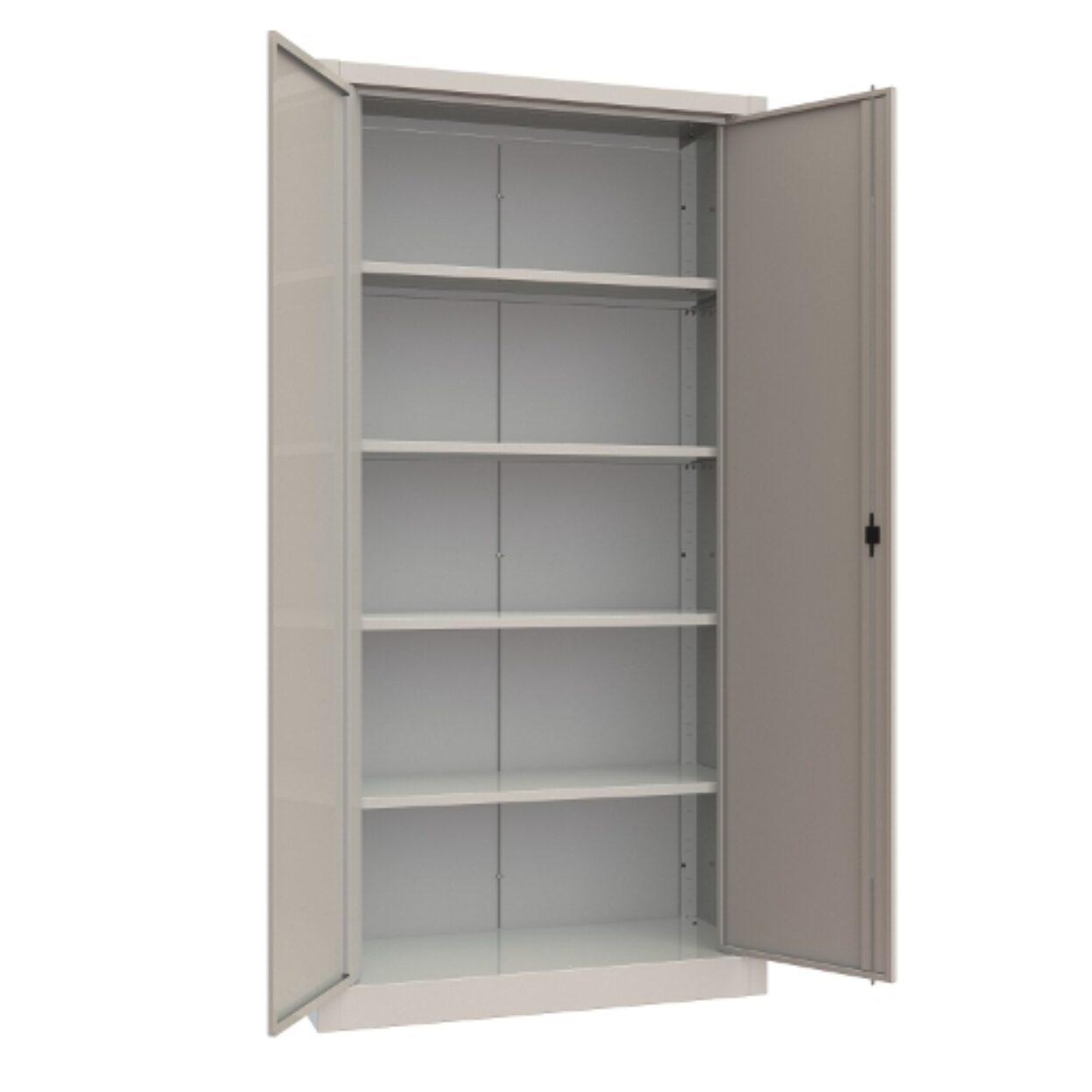 Armadio con Ante a Battente metallo – 4 ripiani
