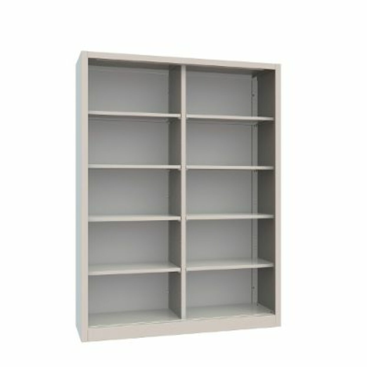 Armadio a Giorno metallo  4+4 ripiani