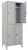Multispogliatoio metallo monoblocco 4 posti – Serratura con chiave