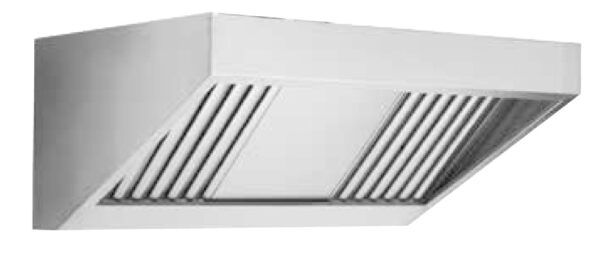 CAPPA A PARETE Completa di motore aspirante. Portata 1936 mc/h - 0,3 m/sec