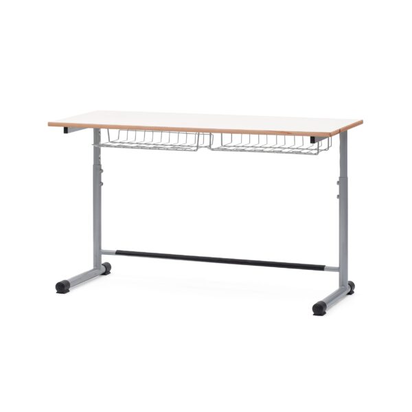 Banco Biposto Monocolonna Regolabile in altezza  Sottopiano Griglia