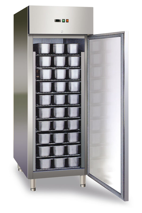 Armadio freezer gelato ventilato sbrinamento con resistenza elettrica