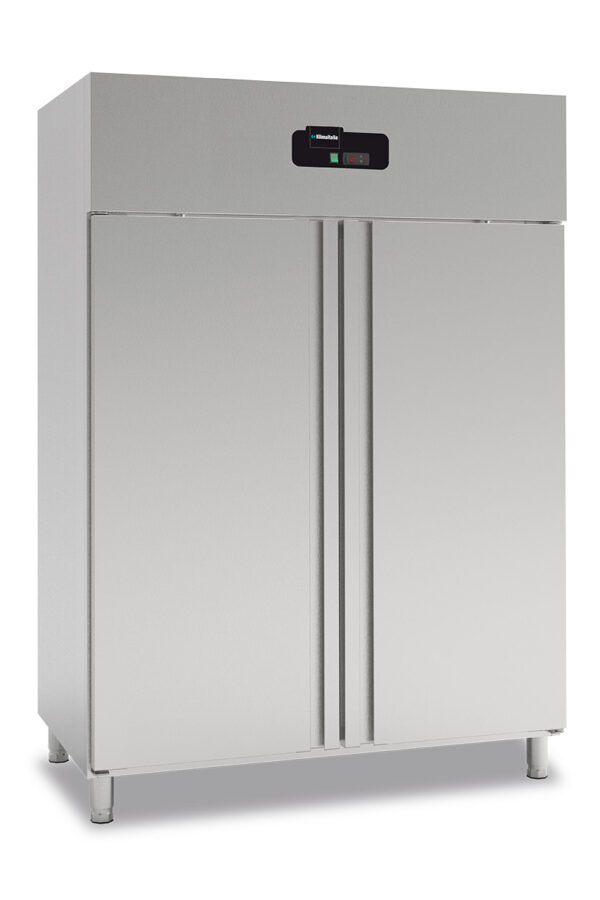 Armadio acciaio doppia porta ventilato. Temperatura normale