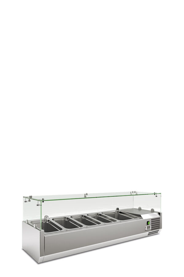 Vetrina refrigerata statica