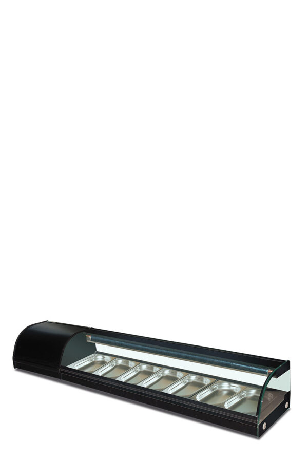 Espositore soprabanco per sushi