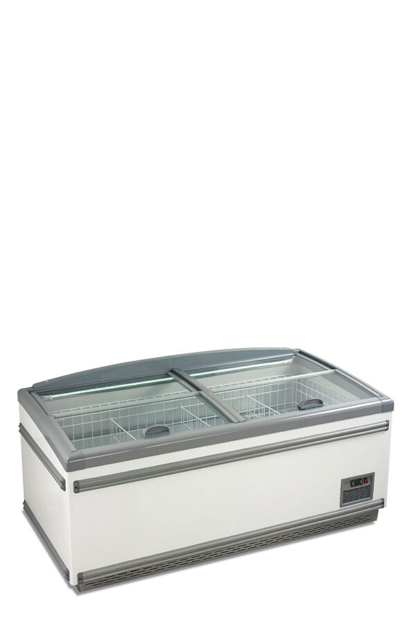 Isola statica con sbrinamento automatico - vetro piatto