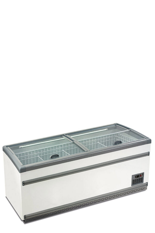 Isola statica con sbrinamento automatico - vetro piatto