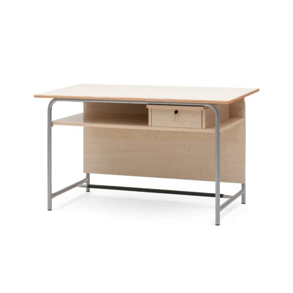 Cattedra A 1 Cassetto E Poggiapiedi Tubo 28