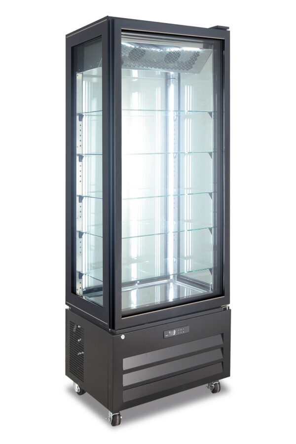Frigo pasticceria quattro lati vetro no frost positivo