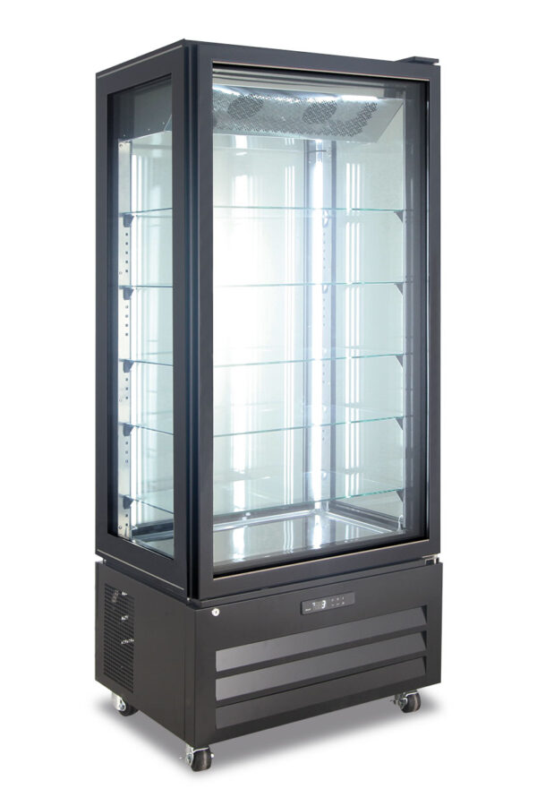 Frigo pasticceria quattro lati vetro no frost positivo