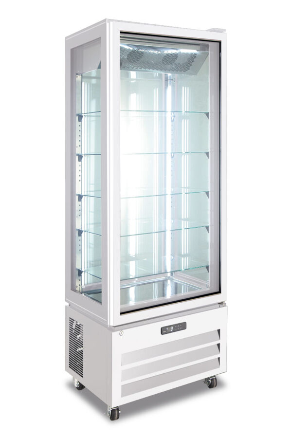 Frigo pasticceria quattro lati vetro no frost positivo