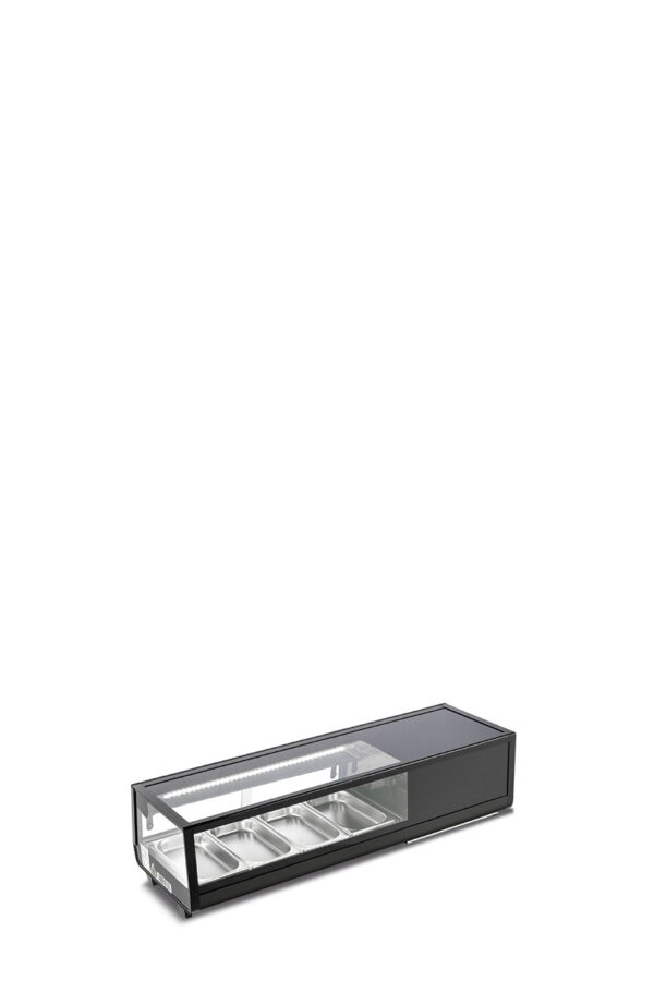 Espositore soprabanco per sushi