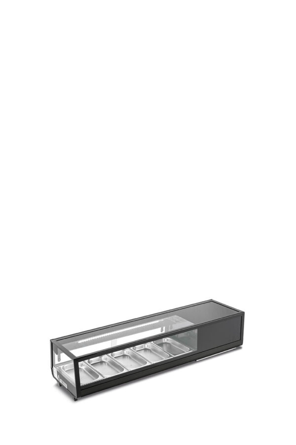 Espositore soprabanco per sushi