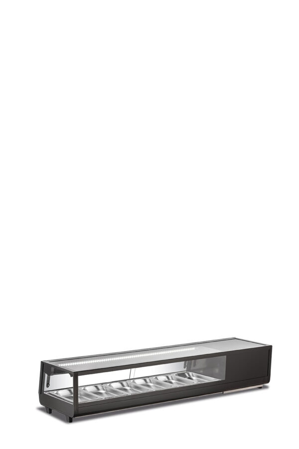 Espositore soprabanco per sushi