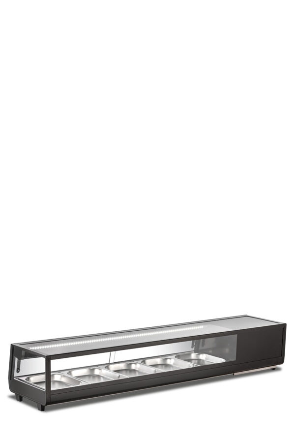 Espositore soprabanco per sushi