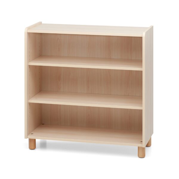 Armadio A Giorno Con 2 Ripiani Con Piedini Faggio