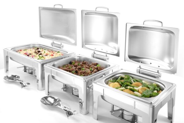 Chafing dish GN 1/2 finitura satinata