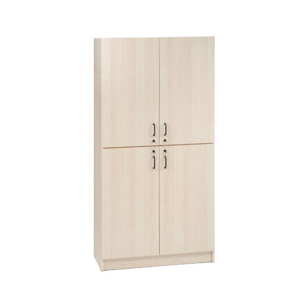 ARMADIO QUATTRO ANTE CON 5+5 RIPIANI E DIVISORIO CENTRALE
