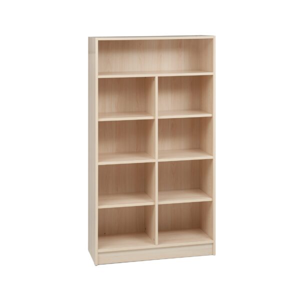 ARMADIO A GIORNO CON 4+4 RIPIANI CON SOPRALZO A GIORNO E DIVISORIO CENTRALE