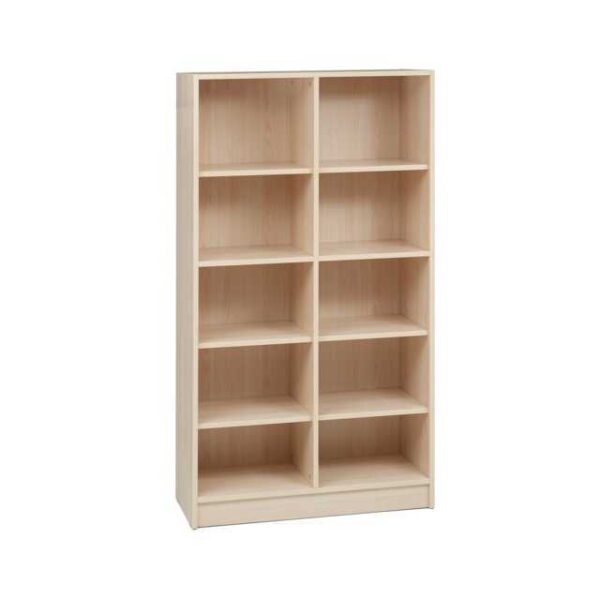 ARMADIO A GIORNO CON 4+4 RIPIANI E DIVISORIO CENTRALE