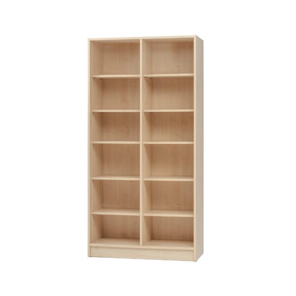 ARMADIO A GIORNO CON 5+5 RIPIANI E DIVISORIO CENTRALE