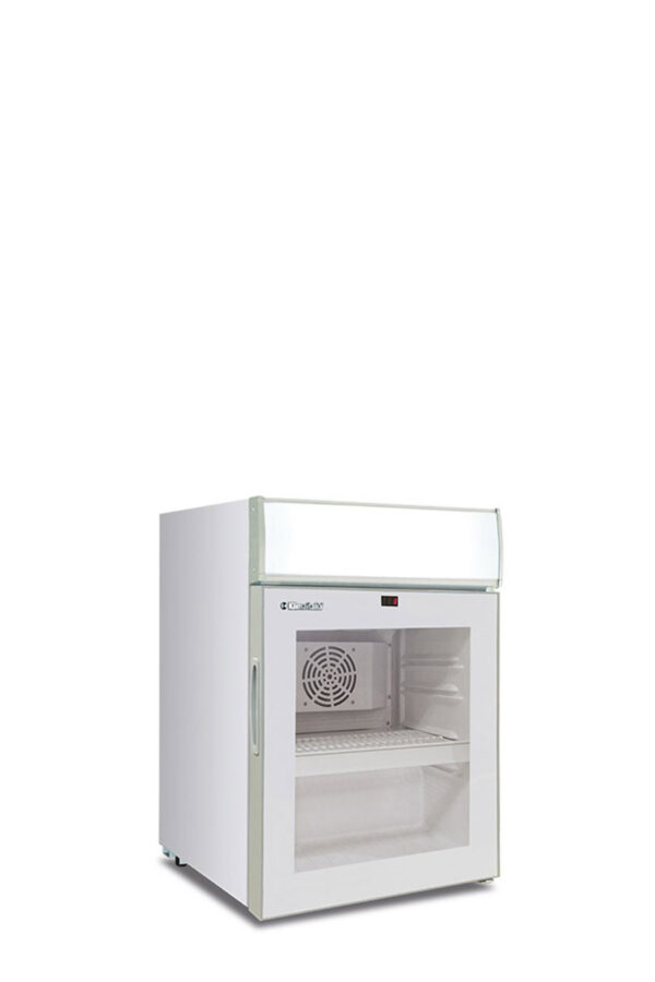 Frigo bibite sopra banco statico con agitatore