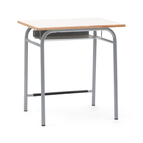 Banco Monoposto  Sottopiano Lamiera Con  Poggiapiedi