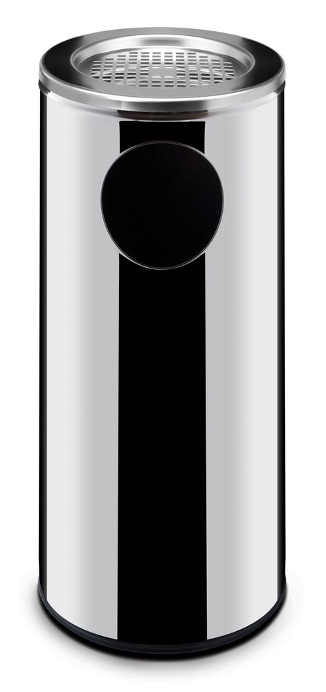Bidone con posacenere