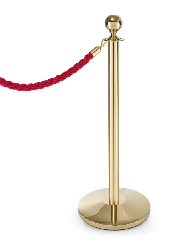 Piantana finitura dorata