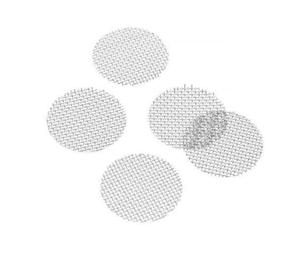Filtro a rete rimovibile 5 pezzi. Per infusore di fumo