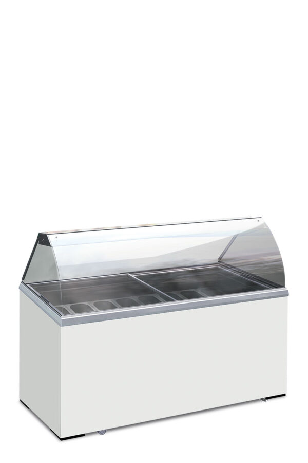 Vetrina gelato statica