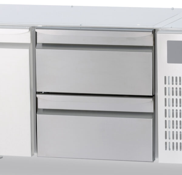 Sovrapprezzo per 2 cassetti 1/2 (solo TN)