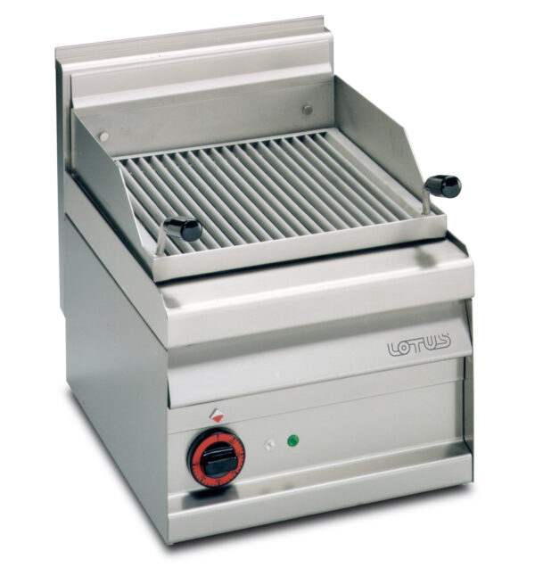 GRIGLIA ELETTRICA TRIFASE Griglia in acciaio inox cm. 38x47 regolabile.