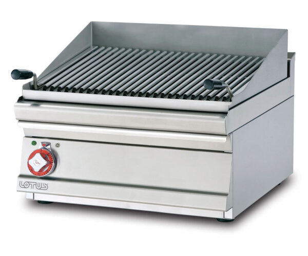 Griglia elettrica trifase Griglia in acciaio inox cm. 58x42,5 regolabile