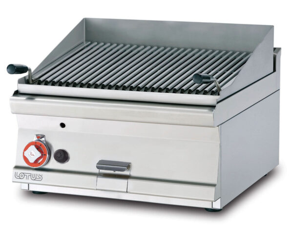 Griglia a gas-pietralavica Griglia in acciaio inox cm. 58x42,5 regolabile