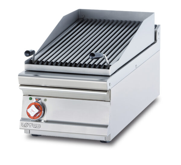 GRIGLIA TRIFASE Griglia in acciaio inox cm. 38x66 regolabile (inclusa 1 testata chiusura piano mod.TPA-9)