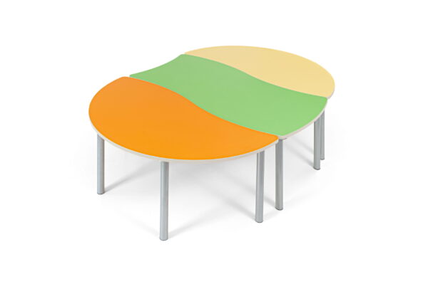 Composizione TAVOLO ONDA OVALE