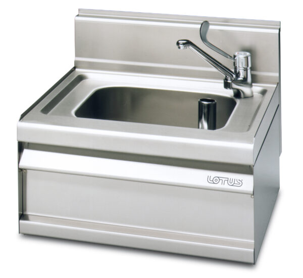 LAVELLO Rubinetto a leva - Vasca cm. 40x40x15h