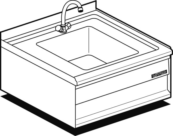 LAVELLO Vasca cm 34x40x17h
