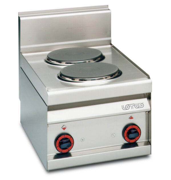 PIANO COTTURA TRIFASE N. 2 piastre