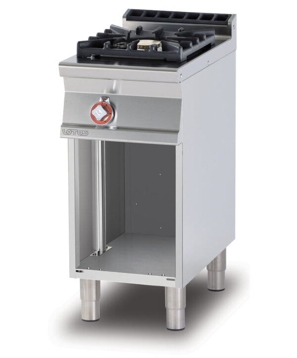 PIANO COTTURA GAS SU MOBILE A GIORNO 1 fuochi (inclusa 1 testata chiusura piano mod.TPA-7)