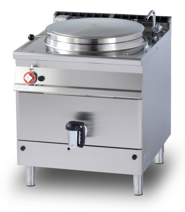 PENTOLA DIRETTA GAS LT. 140 Vasca Ø cm. 60x54h (inclusa 1 testata chiusura piano mod.TPA-9)