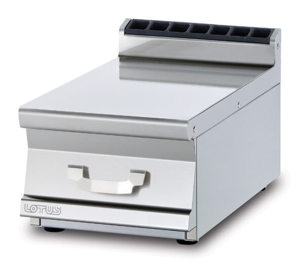 PIANO LAVORO Cassetto con 1 bacinella GN 1/1 15h plastica (inclusa 1 testata chiusura piano mod.TPA-7)