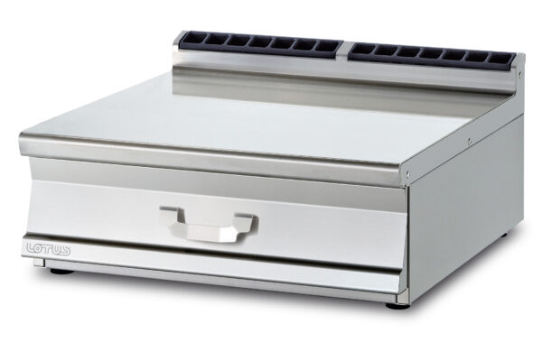 PIANO LAVORO Cassetto con 2 bacinelle GN 1/1 15h plastica (inclusa 1 testata chiusura piano mod.TPA-9)