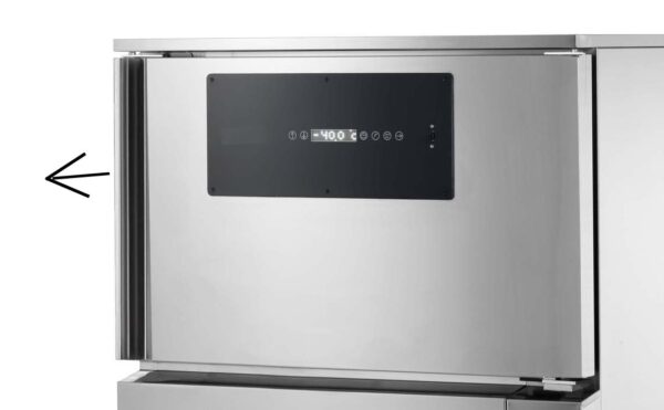 Porta cerniere destre