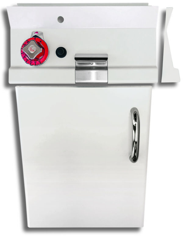 SOVRAPPREZZO porta e pannello comandi serie 60/70/90 verniciati RAL9016 OPACO "BIANCO TRAFFICO"