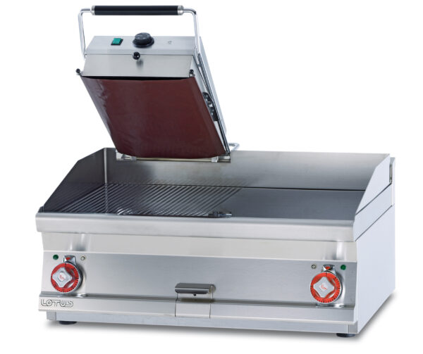 Piastra per sandwich sopra frytop elettrici - Piastra cm. 29x40 (ATTENZIONE: PROFONDITA' MACCHINA +cm.10)