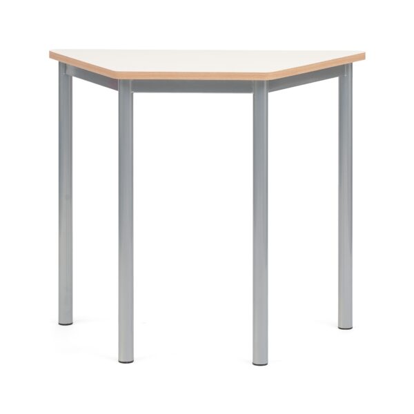 Tavolo Trapezoidale Senza Sottopiano tubo 40 aggregabile