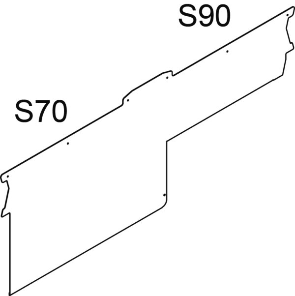 TESTATA 2 LATI SERIE 90TOP/70 DX